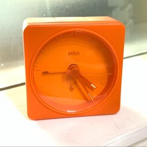 Virgil Abloh Off White x Braun alarm clock, orange